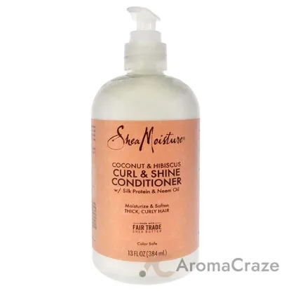 Picture of Coconut Hibiscus Curl and Shine Conditioner by Shea Moisture for Unisex - 13 oz Conditioner