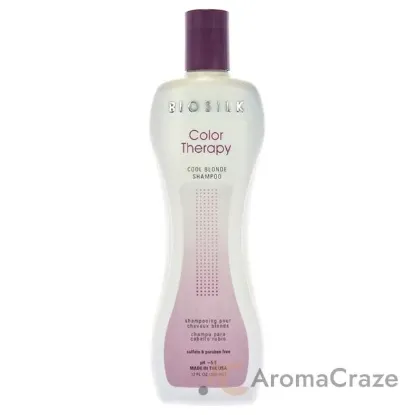 Picture of Color Therapy Cool Blonde Shampoo by Biosilk for Unisex - 12 oz Shampoo