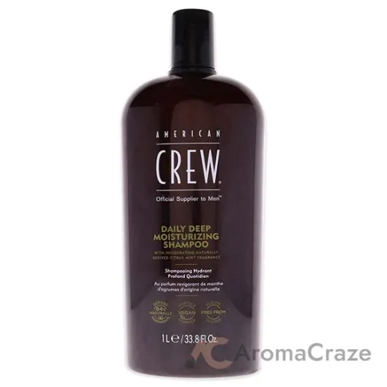 Picture of Daily Deep Moisturizing Shampoo by American Crew for Men - 33.8 oz Shampoo