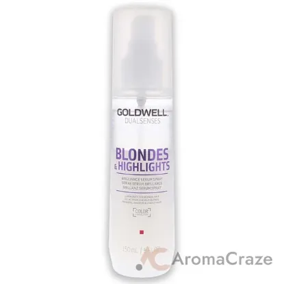 Picture of Dualsenses Blondes Highlights Brillance Serum Spray by Goldwell for Unisex - 5 oz Serum