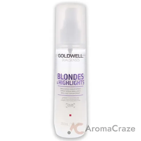 Picture of Dualsenses Blondes Highlights Brillance Serum Spray by Goldwell for Unisex - 5 oz Serum