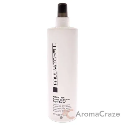 Picture of Freeze Shine Super Spray by Paul Mitchell for Unisex - 16.9 oz Hair Spray