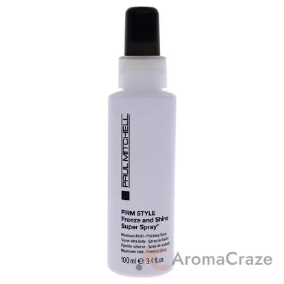 Picture of Firm Style Freeze and Shine Super Spray by Paul Mitchell for Unisex - 3.4 oz Hair Spray