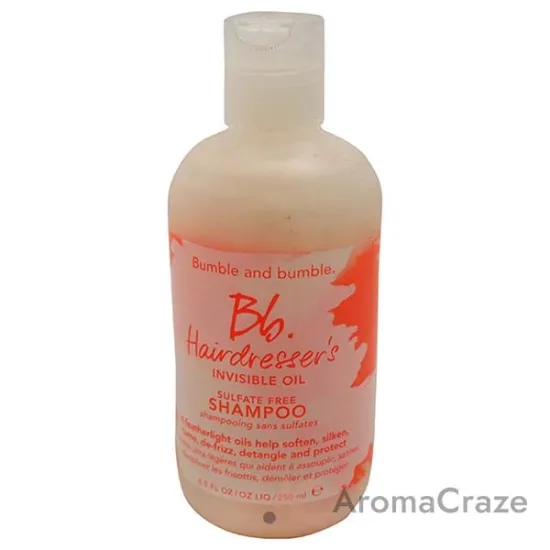 Picture of Hairdressers Invisible Oil Sulfate Free Shampoo by Bumble and Bumble for Unisex - 8.5 oz Shampoo