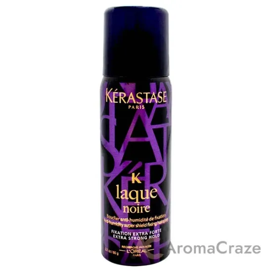 Picture of K Laque Noire Extra-Strong Hold by Kerastase for Unisex - 2.1 oz Hair Spray