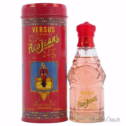 Versace Versus Red Jeans EDT Spray for Women 2.5 oz