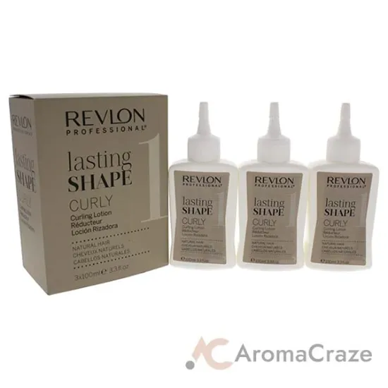 Picture of Lasting Shape Curly Natural Hair Lotion - 1 by Revlon for Unisex - 3 x 3.3 oz Lotion