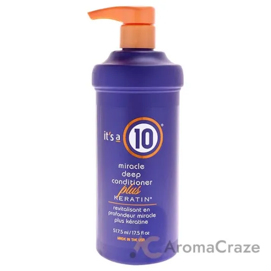 Picture of Miracle Deep Conditioner Plus Keratin by Its A 10 for Unisex - 17.5 oz Conditioner