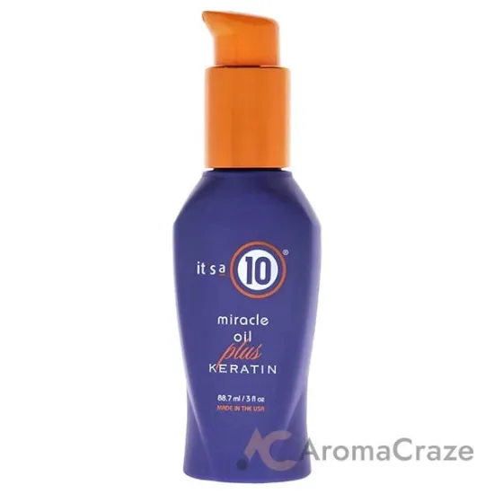 Picture of Miracle Oil Plus Keratin by Its A 10 for Unisex - 3 oz Oil