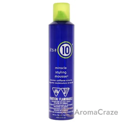 Picture of Miracle Styling Mousse by Its A 10 for Unisex - 9 oz Mousse