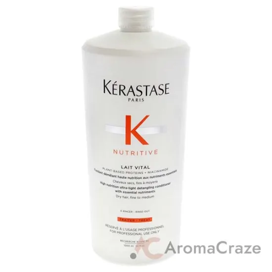 Picture of Nutritive Lait Vital Conditioner by Kerastase for Unisex - 34 oz Conditioner
