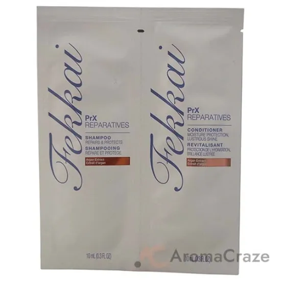 Picture of PRX Reparatives Shampoo & Conditioner Duo by Frederic Fekkai for Unisex - 2 x 0.3 oz Shampoo & Conditioner