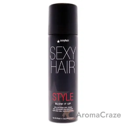 Picture of Style Sexy Hair Blow It Up Volumizing Gel Foam by Sexy Hair for Unisex - 5 oz Gel