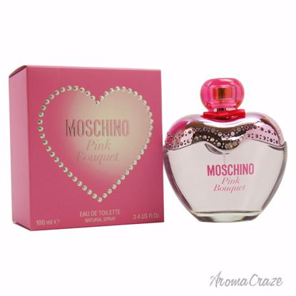 Moschino Pink Bouquet EDT Spray for Women 3.4 oz