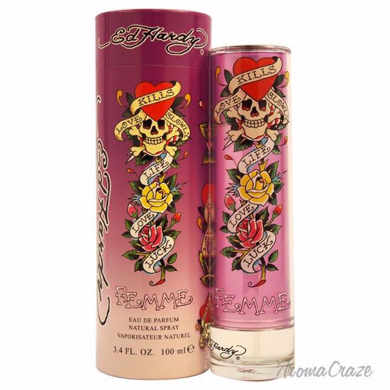 Christian Audigier Ed Hardy Femme EDP Spray for Women 3.4 oz