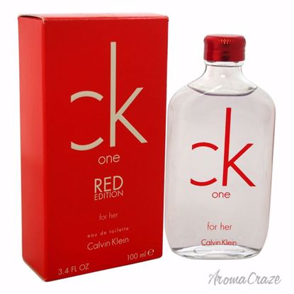 Calvin Klein C.K. One Red Edition EDT Spray for Women 3.4 oz