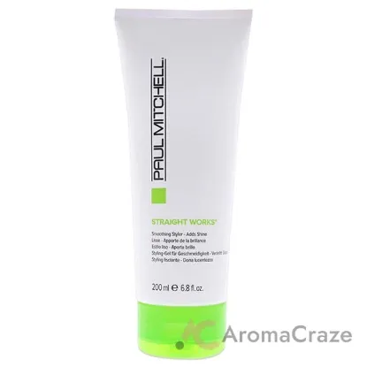 Picture of Straight Works by Paul Mitchell for Unisex - 6.8 oz Gel