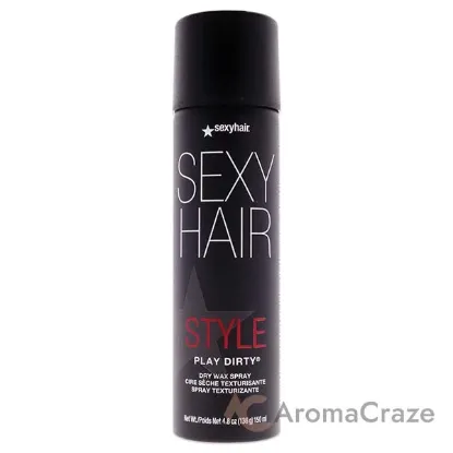 Picture of Style Sexy Hair Play Dirty Dry Wax Spray by Sexy Hair for Unisex - 4.8 oz Spray