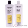 Picture of System 1 Duo by Nioxin for Unisex - 2 x 33.8 oz Shampoo, Conditioner