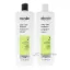 Picture of System 2 Duo by Nioxin for Unisex - 2 x 33.8 oz Shampoo, Conditioner