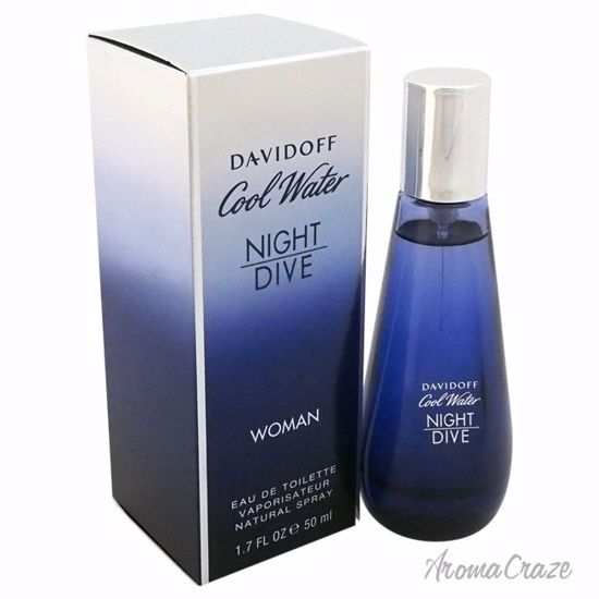 Zino Davidoff Cool Water Night Dive EDT Spray for Women 1.7 