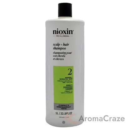 Picture of System 2 Cleanser Shampoo by Nioxin for Unisex - 33.8 oz Shampoo