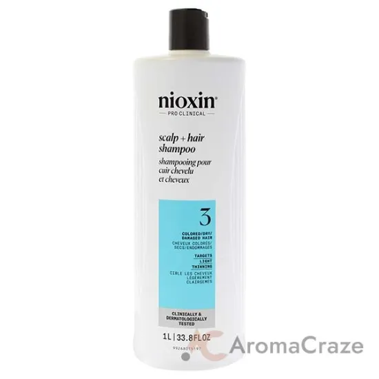 Picture of System 3 Cleanser Shampoo by Nioxin for Unisex - 33.8 oz Shampoo
