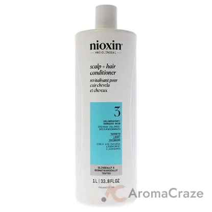 Picture of System 3 Scalp Therapy Conditioner by Nioxin for Unisex - 33.8 oz Conditioner