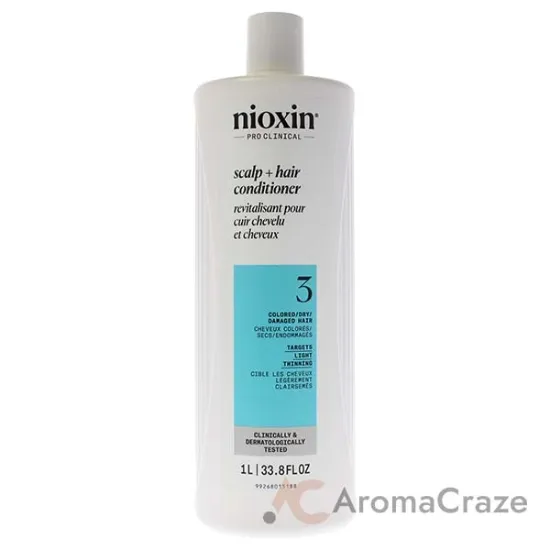 Picture of System 3 Scalp Therapy Conditioner by Nioxin for Unisex - 33.8 oz Conditioner
