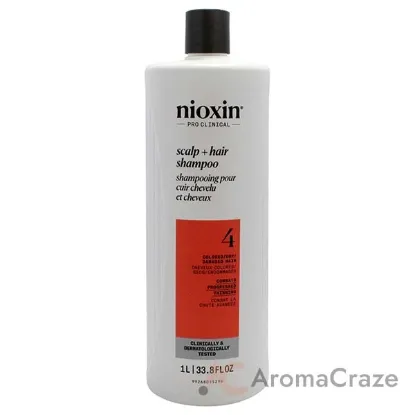 Picture of System 4 Cleanser Shampoo by Nioxin for Unisex - 33.8 oz Shampoo