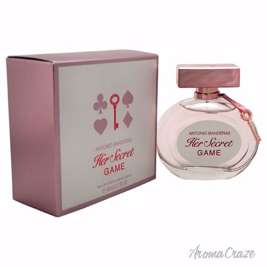 Antonio Banderas Her Secret Game EDT Spray for Women 2.7 oz