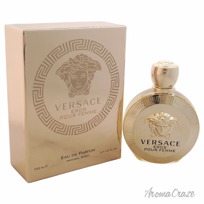 AromaCraze.com - Versace Eros Pour Femme EDP Spray for Women 3.4 oz