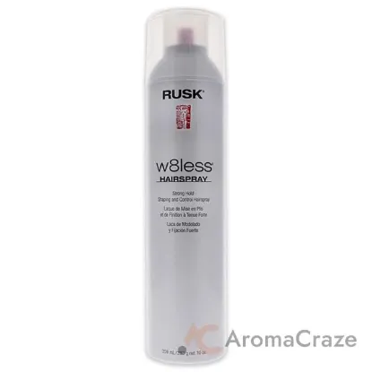 Picture of W8less Strong Hold Shaping and Control Hairspray by Rusk for Unisex - 10 oz Hair Spray