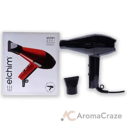 Picture of 2001 High Pressure Hair Dryer - Black by Elchim for Unisex - 1 Pc Hair Dryer