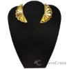 Picture of Fan Earrings in 18k Gold Plated by Laruicci for Women - 1 Pair Earrings