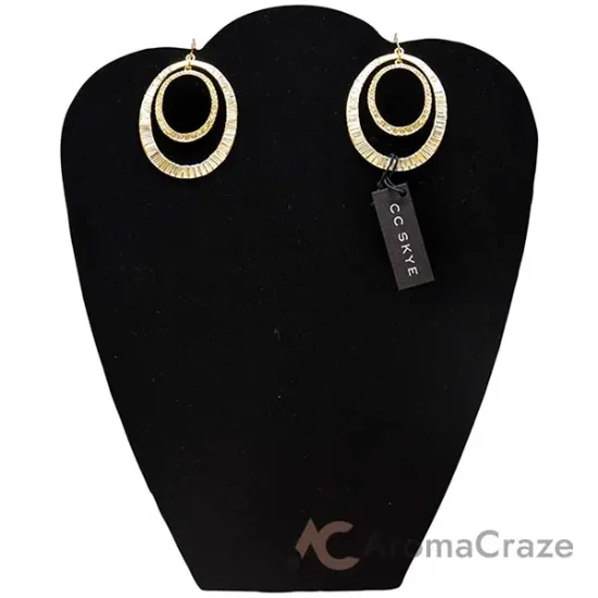 Picture of Monte Carlo Hoops in Gold by CC Skye for Women - 1 Pair Hoops