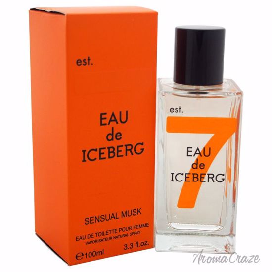 Eau de Iceberg Sensual Musk EDT Spray for Women 3.3 oz