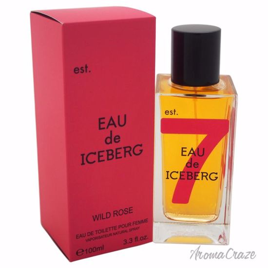 Eau de Iceberg Wild Rose EDT Spray for Women 3.3 oz