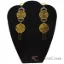 Picture of Triumph Earrings in 18k Gold And Gunmetal Plated by Laruicci for Women - 1 Pair Earrings