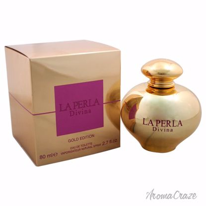 La Perla Divina Gold Edition EDT Spray for Women 2.7 oz