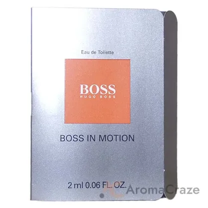 Picture of Boss In Motion by Hugo Boss for Men - 2 ml EDT Spray Vial