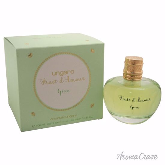 Emanuel Ungaro Fruit d'Amour Green EDT Spray for Women 3.4 o