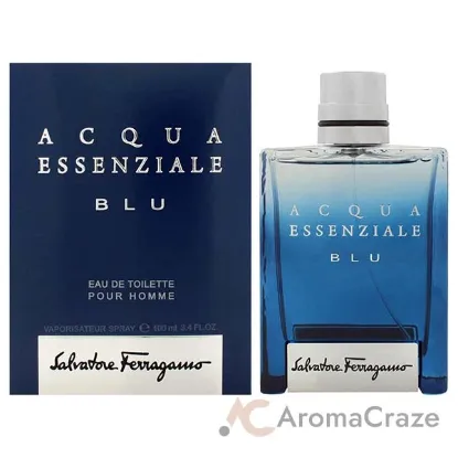 Picture of Acqua Essenziale Blu by Salvatore Ferragamo for Men - 3.4 oz EDT Spray