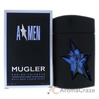 Picture of Angel by Thierry Mugler for Men - 3.4 oz EDT Spray (Refillable Rubber Spray)