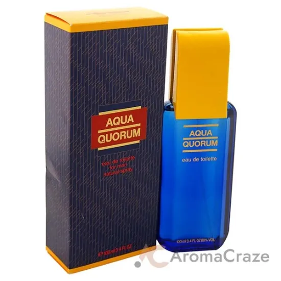 Picture of Aqua Quorum by Antonio Puig for Men - 3.4 oz EDT Spray