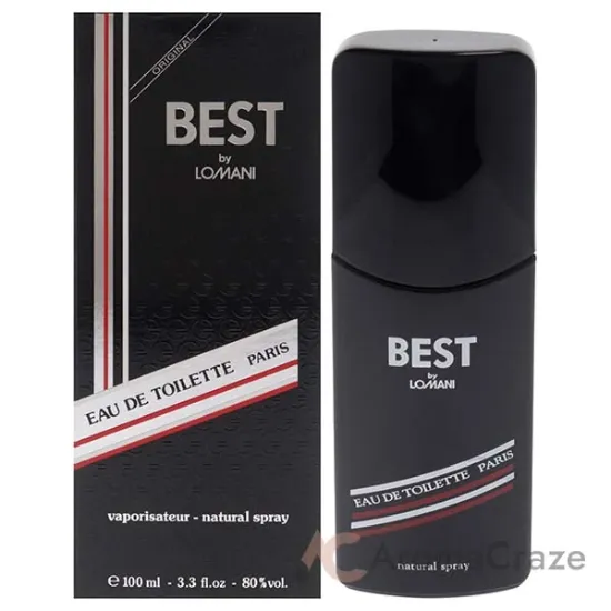 Picture of Best by Lomani for Men - 3.3 oz EDT Spray