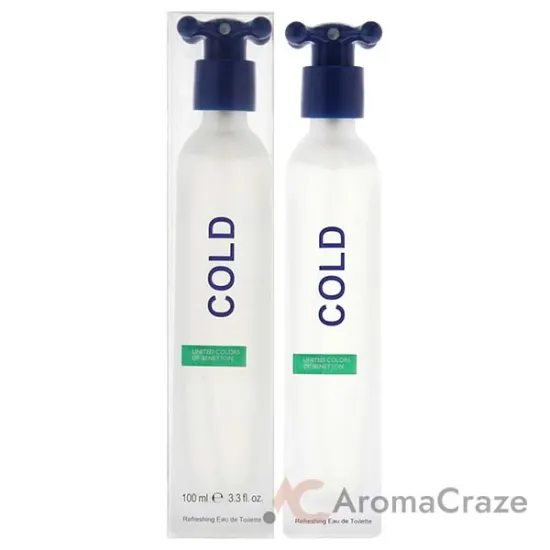 Picture of Cold by United Colors of Benetton for Men - 3.3 oz EDT Spray