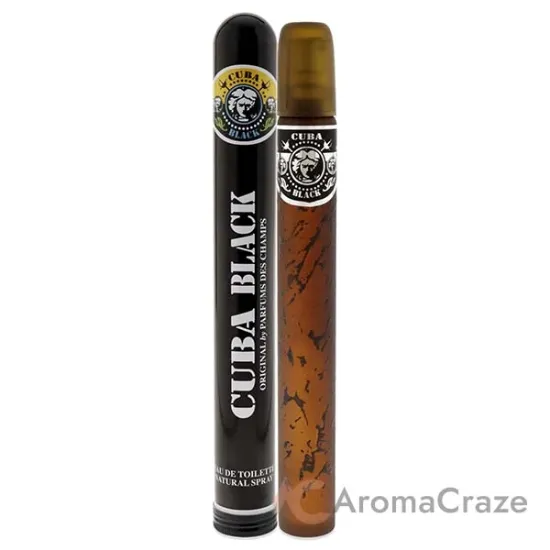 Picture of Cuba Black by Cuba for Men - 1.17 oz EDT Spray