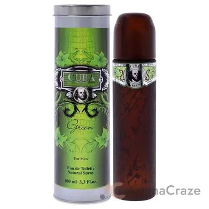 Picture of Cuba Green by Cuba for Men - 3.3 oz EDT Spray