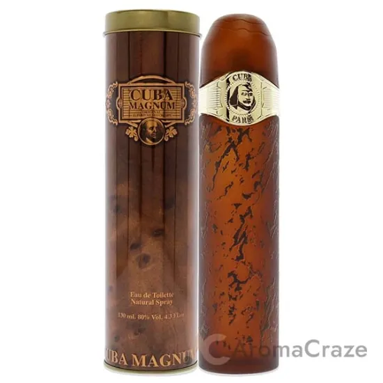 Picture of Cuba Magnum Gold by Cuba for Men - 4.3 oz EDT Spray